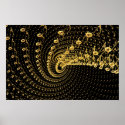 Space melody swirl posters