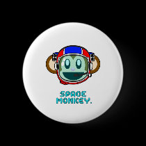 Space Monkey buttons