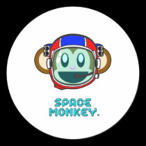 Space Monkey stickers