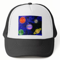 Space Painting Hat