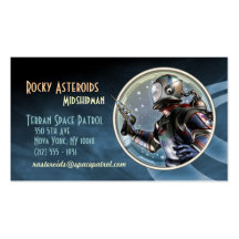 Space Patrol Business Cards