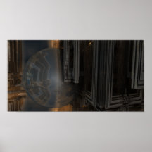 Space Port Delta 5 Posters