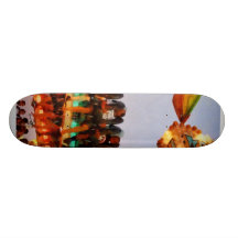 Space Racer Closeup Skateboard Deck