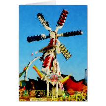 Space Racer in Distance Card