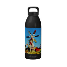 Space Racer in Distance Reusable Water Bottles