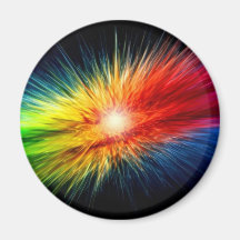 Space Rainbow background Fridge Magnet
