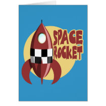 Space Rocket Cards