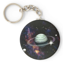 Space, Saturn Rings & Moons