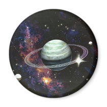 Space, Saturn Rings & Moons