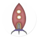 Space ship stickers