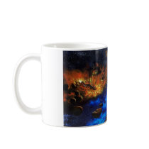 Space ship Titanic Mug