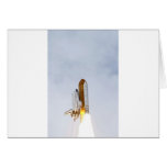 SPACE SHUTTLE ATLANTIS GREETING CARD