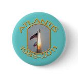 Space Shuttle Atlantis Final Lift Off Photo buttons