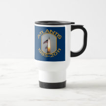 Space Shuttle Atlantis Final Lift Off Photo Coffee Mugs