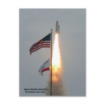 Space Shuttle Atlantis Final Lift Off Photo postcards