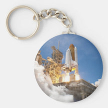Space Shuttle Atlantis Launching STS-132 Mission Keychain