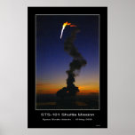 Space Shuttle Atlantis Lift-off – May 19, 2000 Poster