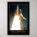 Space Shuttle Atlantis Lift-off - October 7, 2002 Posters