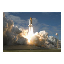 Space Shuttle Atlantis lifts off 8 Art Photo