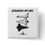Space Shuttle Atlantis OV-104 Pinback Button