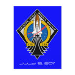 Space Shuttle Atlantis Postcard