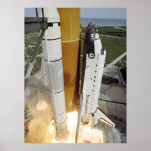 Space Shuttle Atlantis Poster