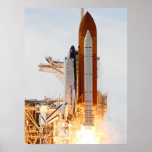 Space Shuttle Atlantis Poster