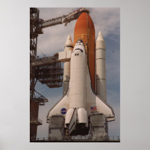 Space Shuttle Atlantis Ready for Launch (STS-106) Posters
