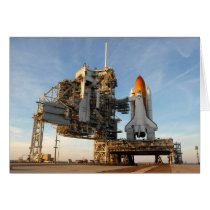 Space Shuttle Atlantis (STS-122) - launch pad