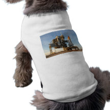 Space Shuttle Atlantis (STS-122) - launch pad Dog T Shirt