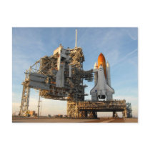 Space Shuttle Atlantis (STS-122) - launch pad