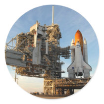 Space Shuttle Atlantis (STS-122) - launch pad
