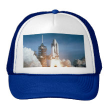 Space Shuttle Columbia Blasts Off Hats