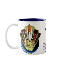Space Shuttle Commemorative Mug