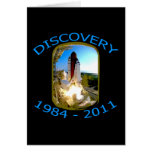 Space Shuttle Discovery Launch Greeting Card