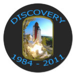 Space Shuttle Discovery Launch Stickers