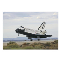 Space Shuttle Discovery's main landing gear Art Photo