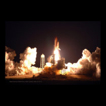 Space Shuttle Endeavour Final Launch Poster Print posters