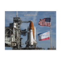 Space Shuttle Endeavour Post Card