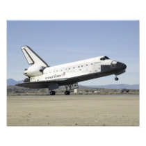 Space Shuttle Endeavour's main landing gear