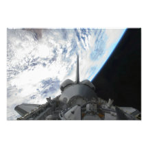 Space Shuttle Endeavour's payload bay 2 Photographic Print