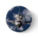 Space Shuttle in Orbiting Earth buttons