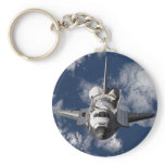 Space Shuttle in Orbiting Earth keychains