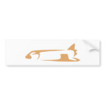 Space Shuttle in Swish Drawing Style bumper stickers