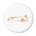 Space Shuttle in Swish Drawing Style magnets