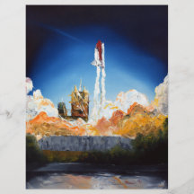 Space Shuttle Launch Flyers
