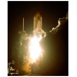 SPACE SHUTTLE LIFT-OFF t-shirts