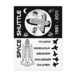 Space Shuttle Postcard 3