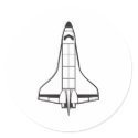 Space Shuttle stickers