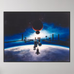 Space Station Freedom Poster posters